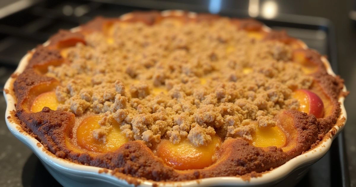 Peach Crumble Recipe