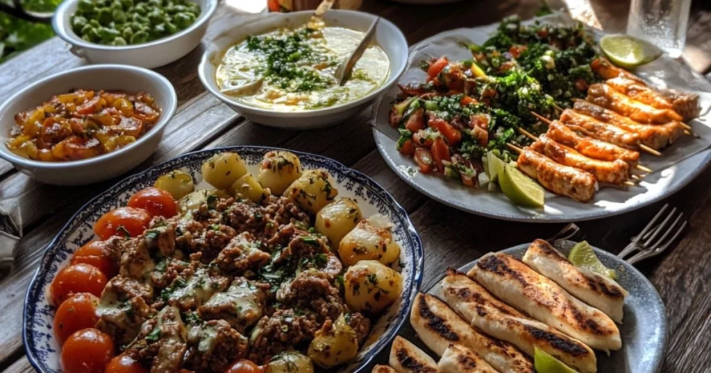 What are traditional Greek dinners?