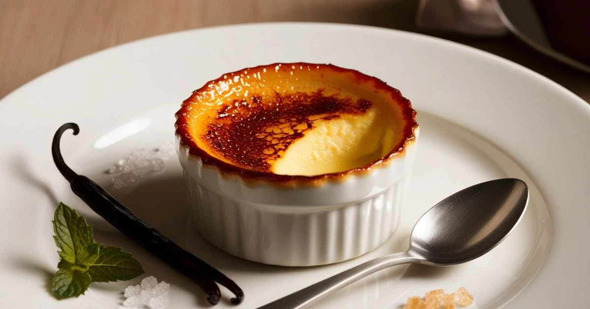 What does crème brûlée taste like?