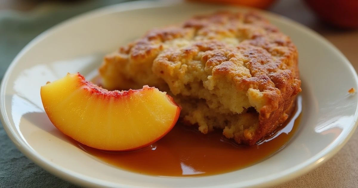 What happens if you don't peel peaches for cobbler?
