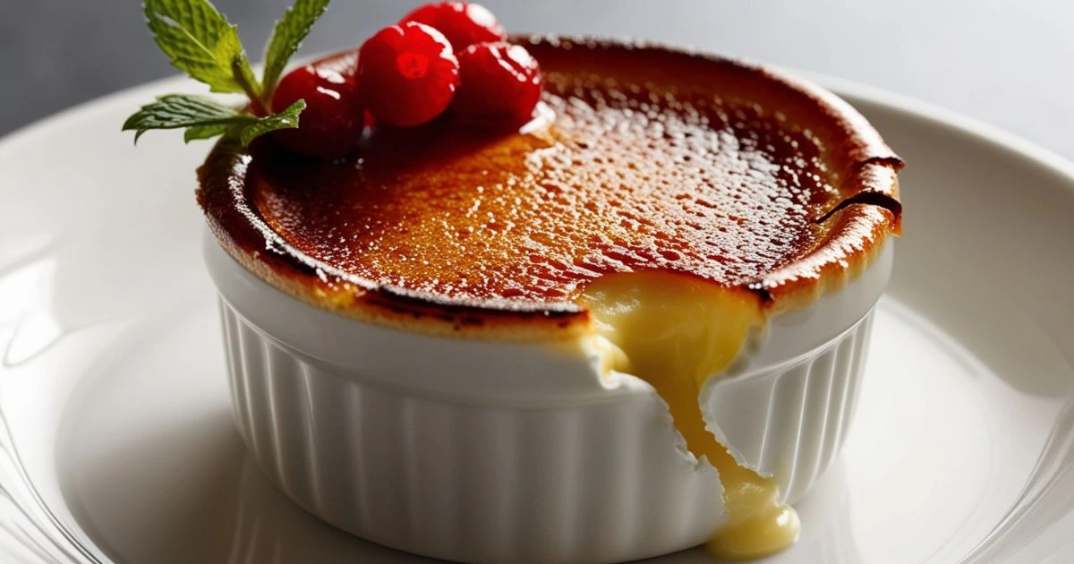 What is crème brûlée made of?