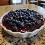The Ultimate Guide to Making Blueberry Compote Recipe 4 Homemade Blueberry Compote recipe in a Ceramic Dish