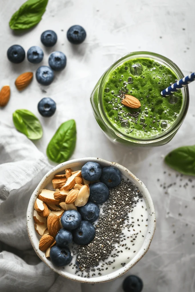 Zepbound Recipes for Weight Loss: The Ultimate Guide to Fat-Burning Foods 6 Zepbound weight loss breakfast with Greek yogurt, chia seeds, and smoothie