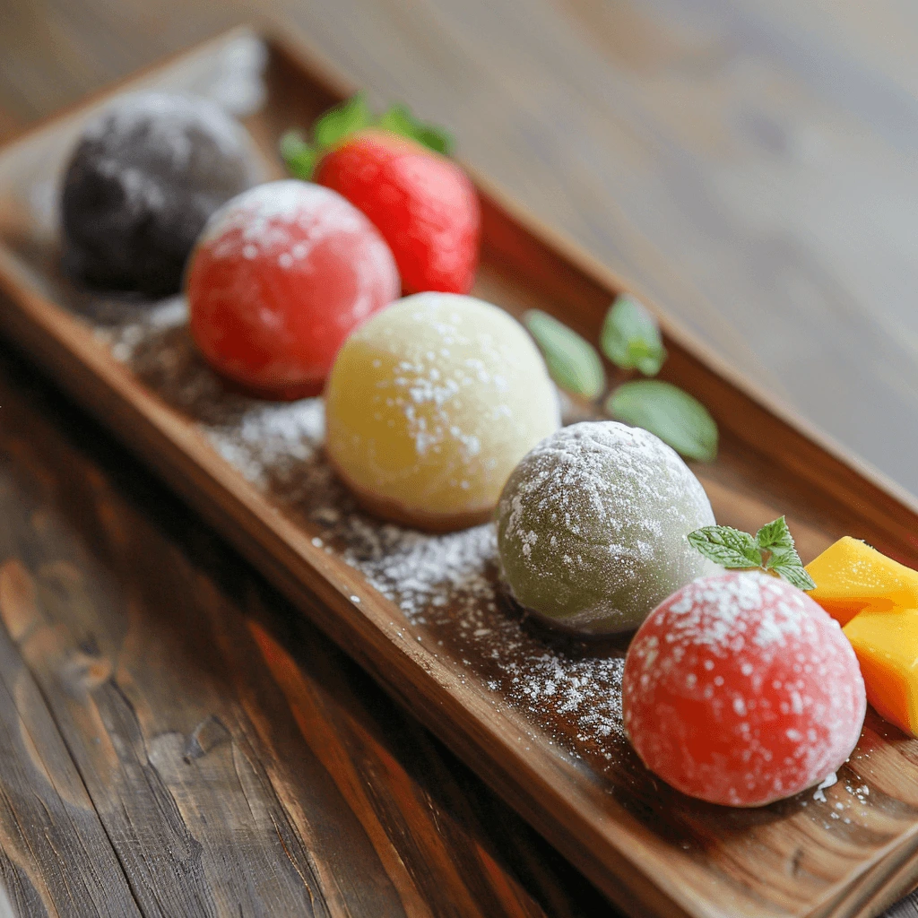 Mochi Ice Cream Recipe: How to Make the Best Chewy Japanese Dessert at Home 6 Mochi ice cream recipe with colorful Japanese dessert balls