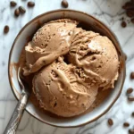 Ninja Creami Coffee Ice Cream: How to Make It Creamy & Delicious 7 ninja creami coffee ice cream in a bowl