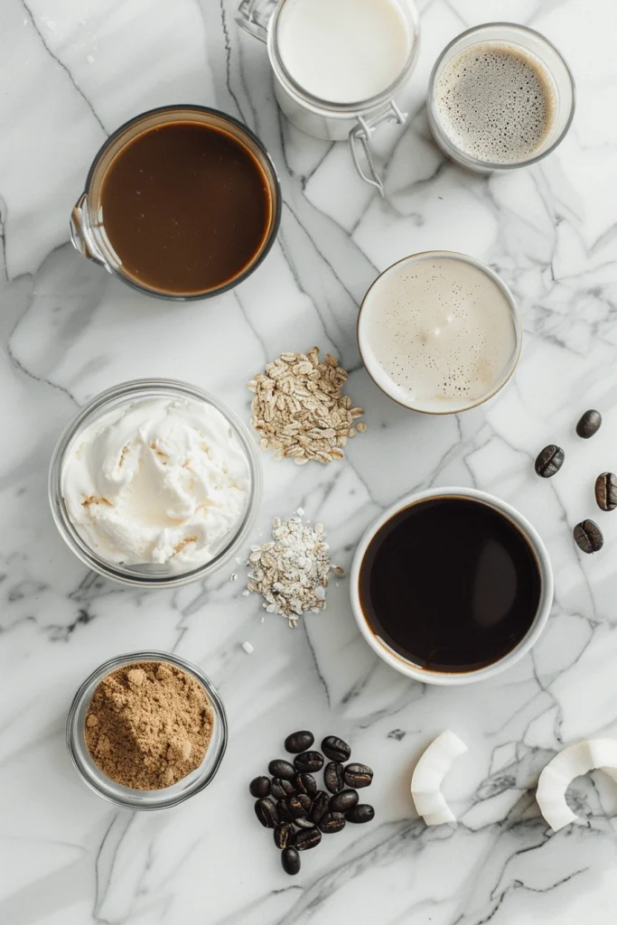 Ninja Creami Coffee Ice Cream: How to Make It Creamy & Delicious 8 ingredients for ninja creami coffee ice cream