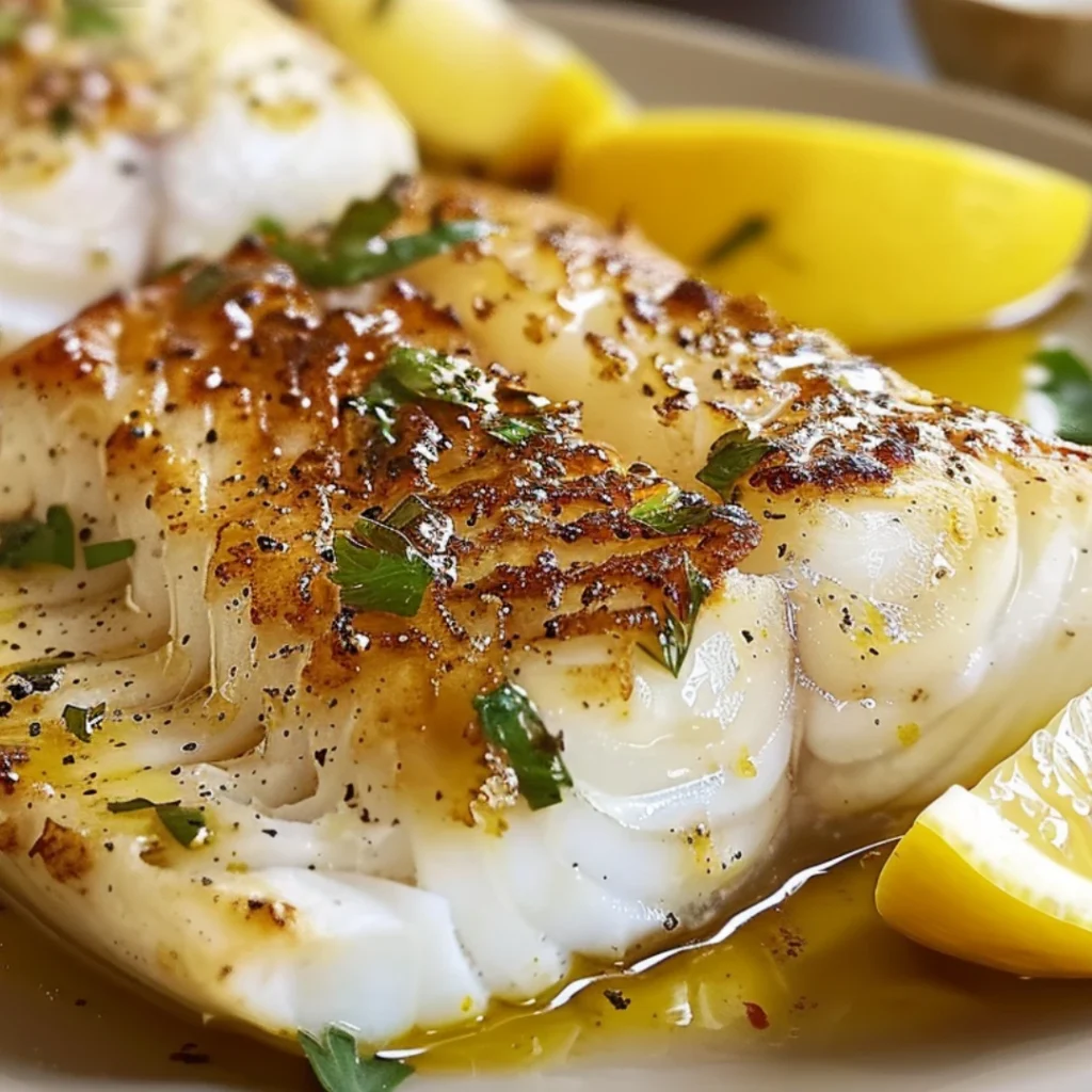 Grilled Rockfish recipes with Lemon Butter Sauce