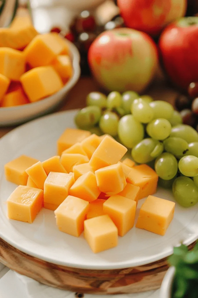 Smoked Gouda Cheese nutrition facts with fruit pairing
