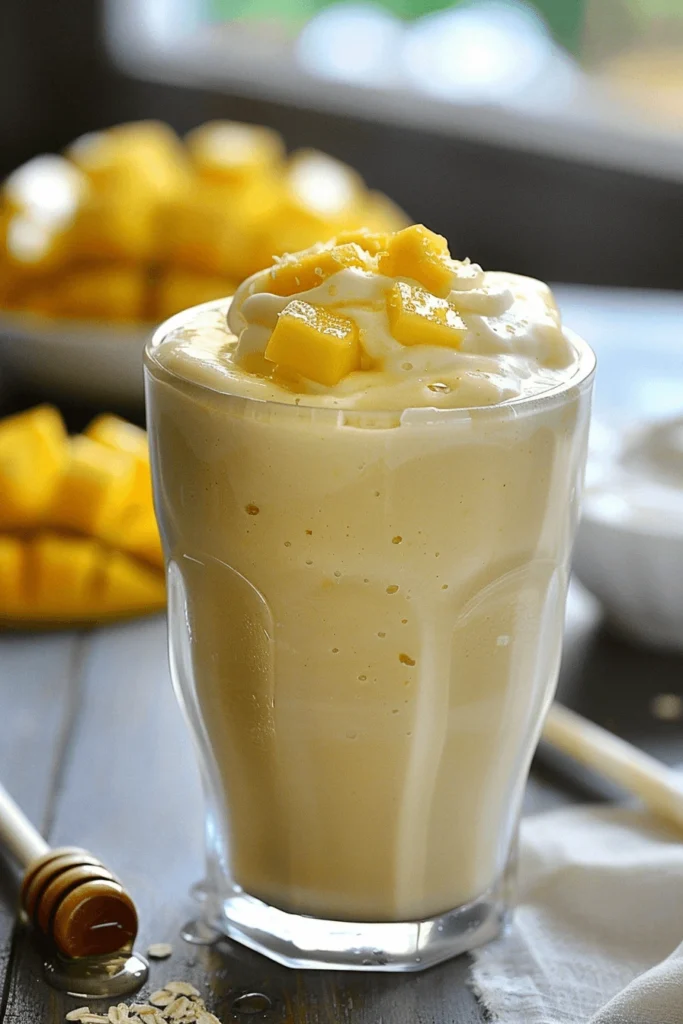 Tropical smoothie recipes with yogurt for gut health