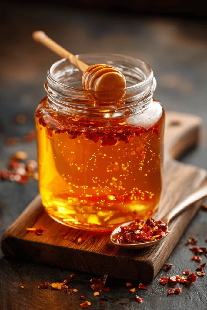Homemade Hot Honey Everything in Jar