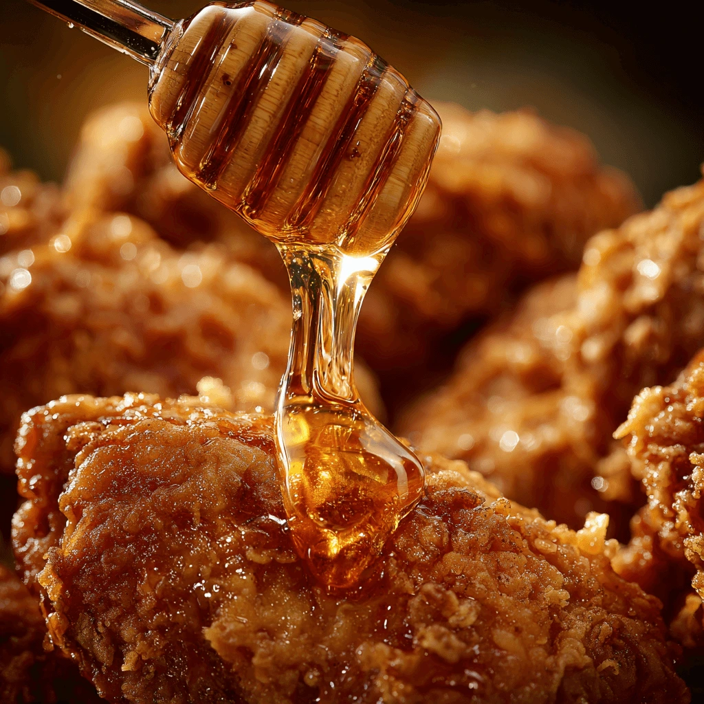 Hot Honey Everything on Fried Chicken