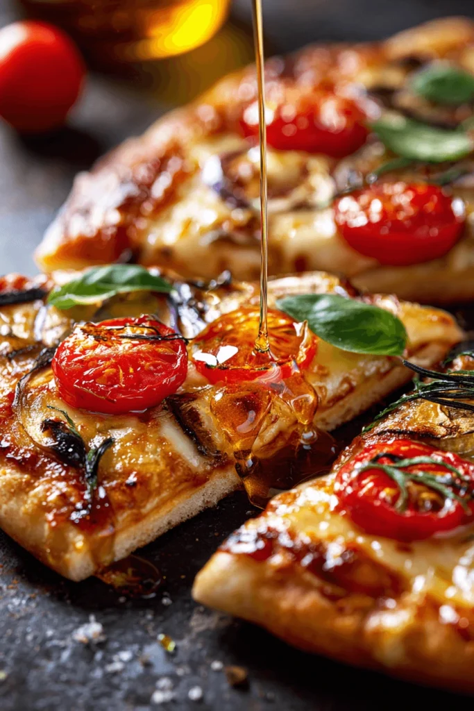 Hot Honey Everything on Pizza