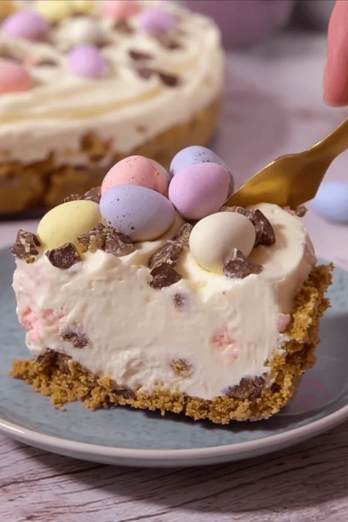 mini egg cheesecake individual jars
