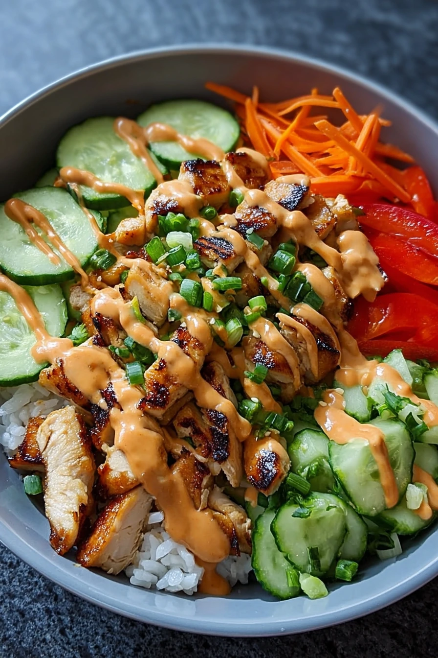 Bang Bang Chicken Bowl