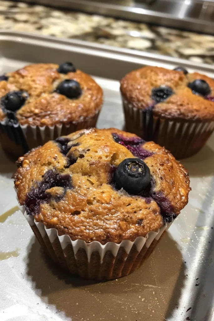Blueberry Protein Muffins