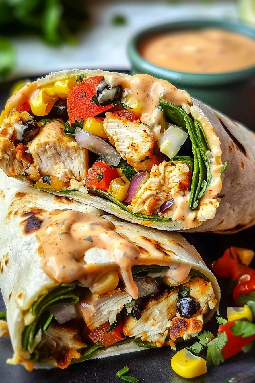 Southwest Chicken Wrap