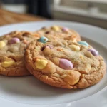Cadbury Egg Cookies – The Ultimate Easter Cookie Recipe Everyone Loves 6 Cadbury egg cookies with colorful mini eggs