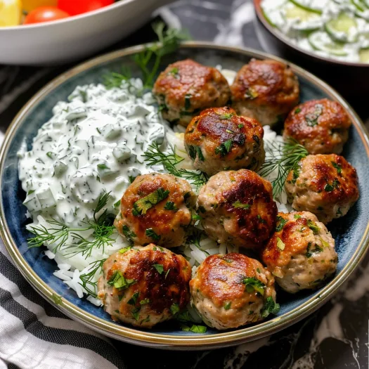 Greek Turkey Meatballs with Tzatziki Sauce 4 image 28