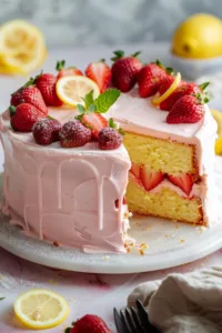 Strawberry Lemon Cake